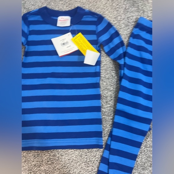 Hanna Andersson Blue Striped Pajama Set - Picture 10 of 10